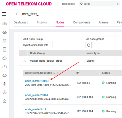Screenshot Node master