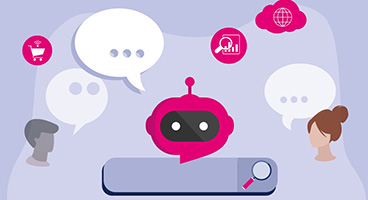 Illustration of T Cloud Public Chatbot