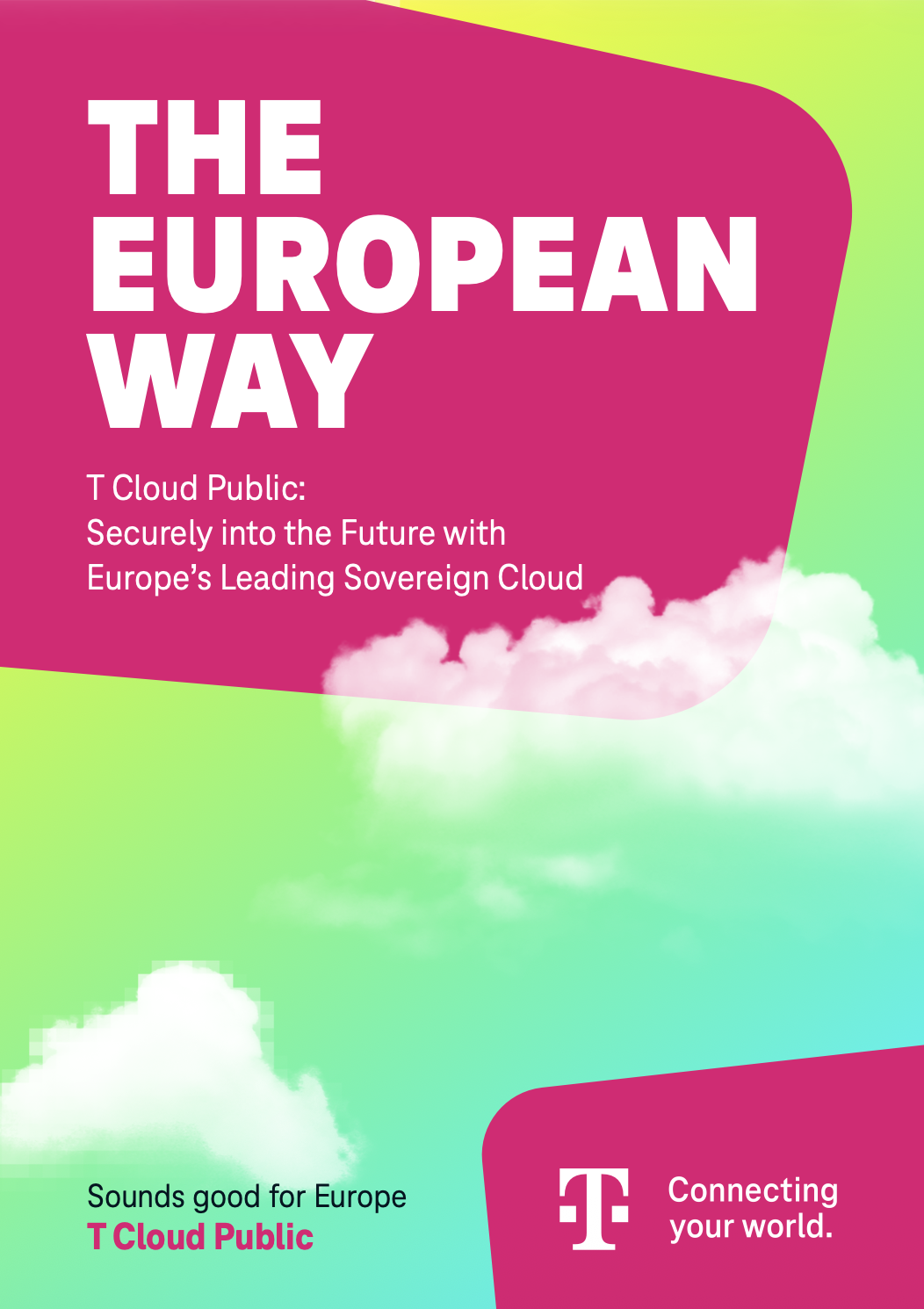 View of the cover page The European Way – Whitepaper
