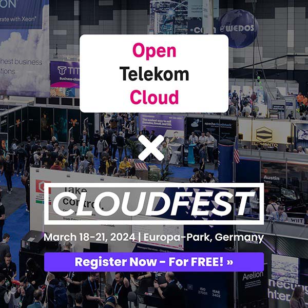 Die T Cloud Public auf dem CloudFest 2024