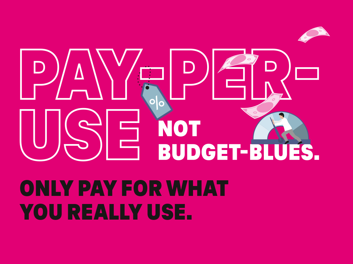 Pay-per-use not budget-Blues.