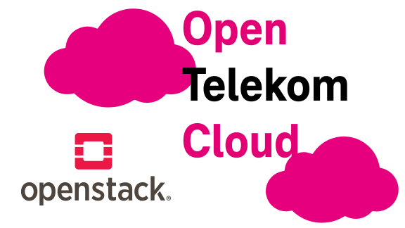 Grafik Logo openstack und T Cloud Public
